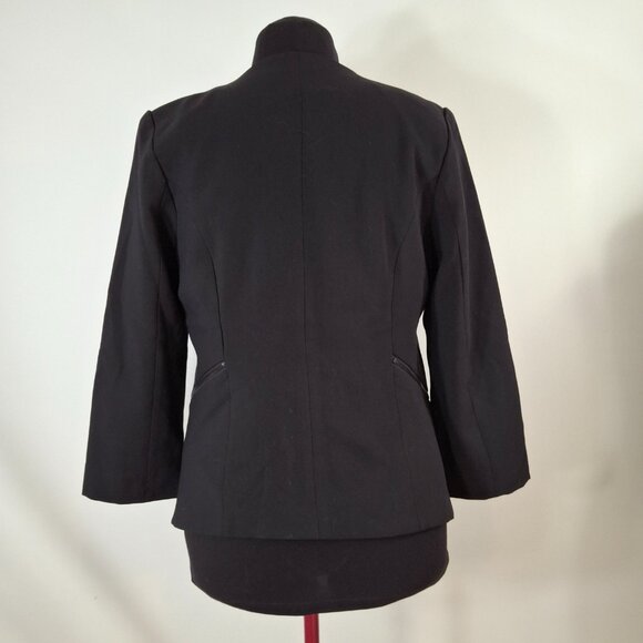 Kenneth Cole Womans Tailored Open Front Career Blazer Jacket Sz 14 Office - Picture 4 of 16